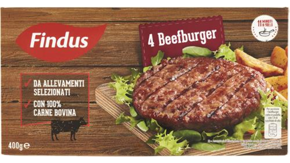 Findus - 4 Beefburger