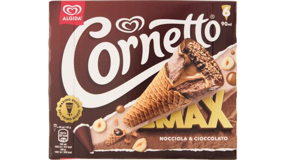 Cornetto Algida Nocciola