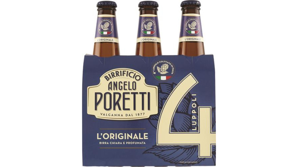 BIRRA CHIARA 4 LUPPOLI BOTTIGLIA
