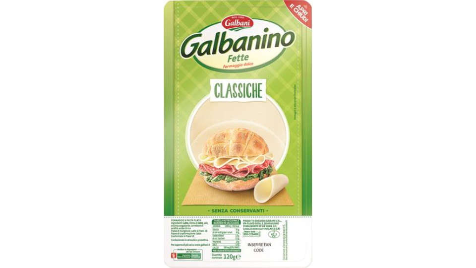 Galbani Galbanino Fior Di Fette 8 Fette