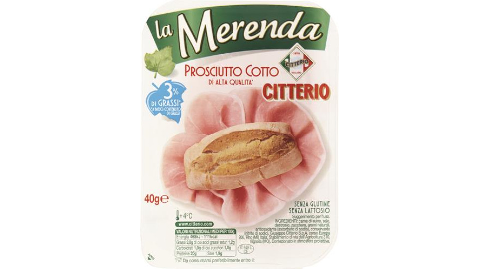 Citterio - Merenda Prosciutto Cotto