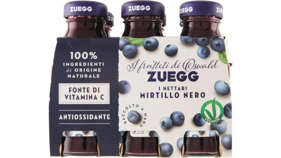 Zuegg, nettare di mirtilli neri selvatici