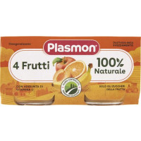 Plasmon, omogeneizzato di 4 frutti