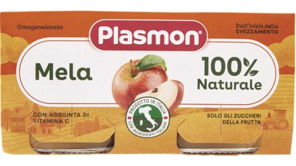 Plasmon, omogeneizzato di alla mela