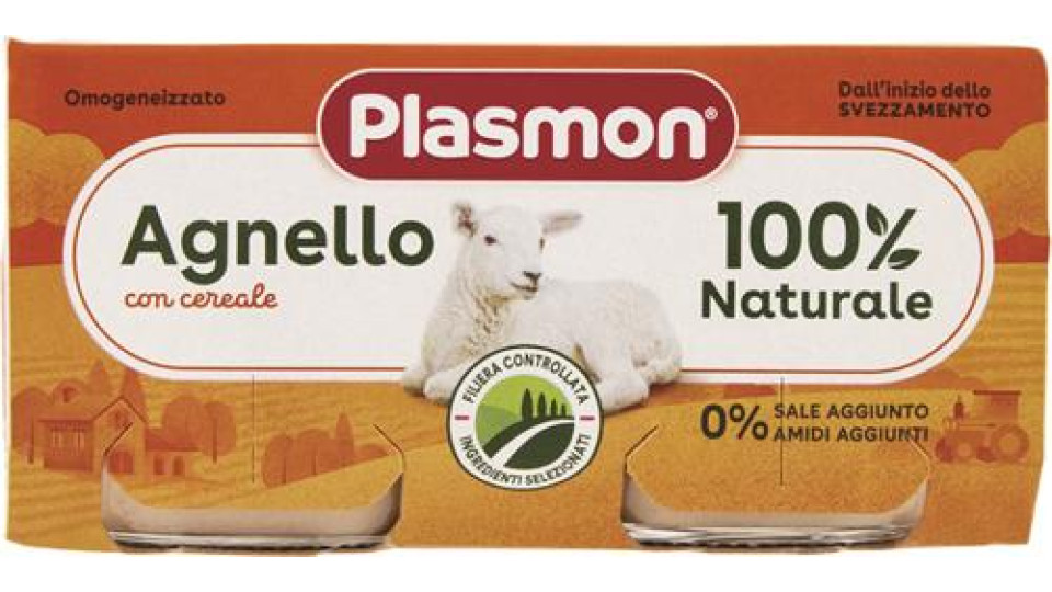 Plasmon, omogeneizzato di agnello