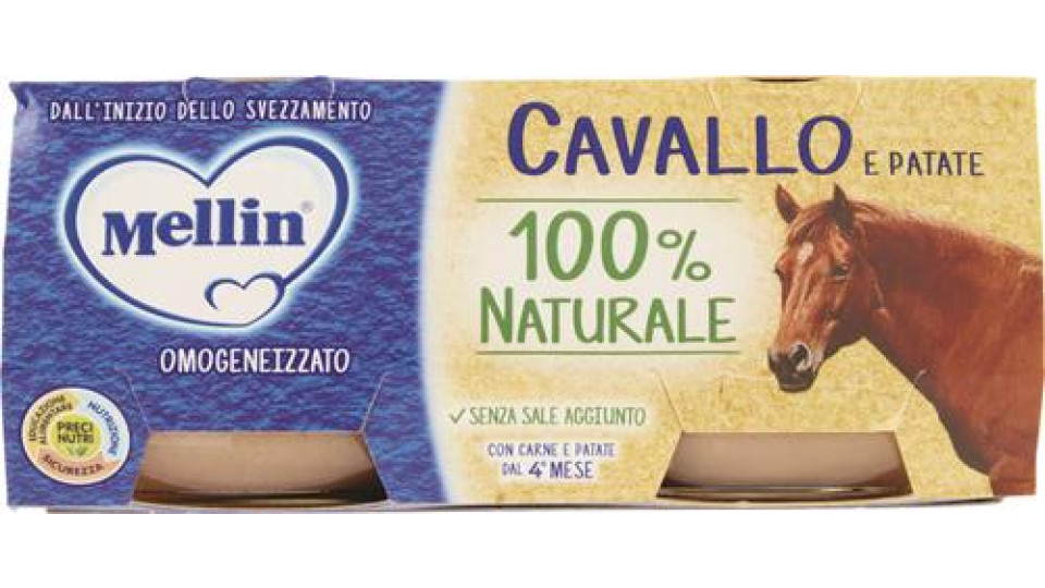Mellin omogeneizzato cavallo x2