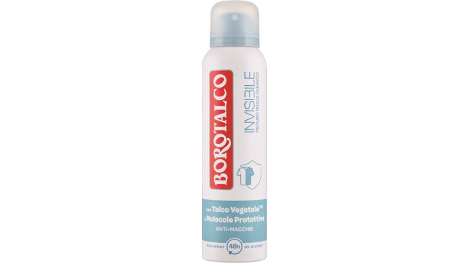 Borotalco, Invisible deodorante spray