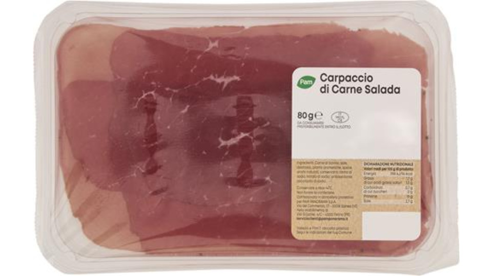 Carpaccio di Carne Salada