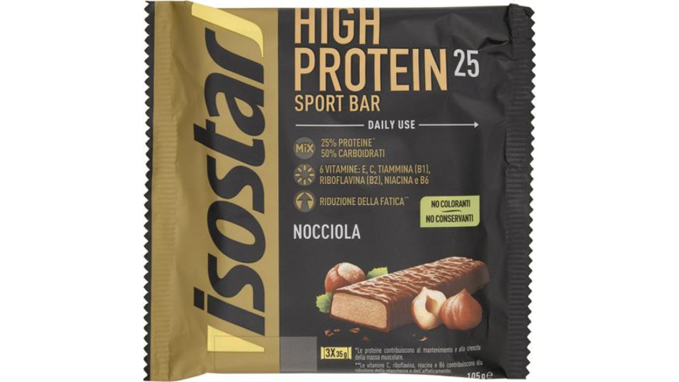 HIGH PROTEIN 25 NOCCIOLA 3 X 35 G