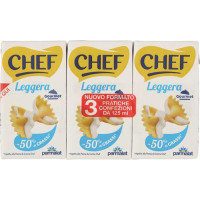3 Panna Chef Leggera Gourmet