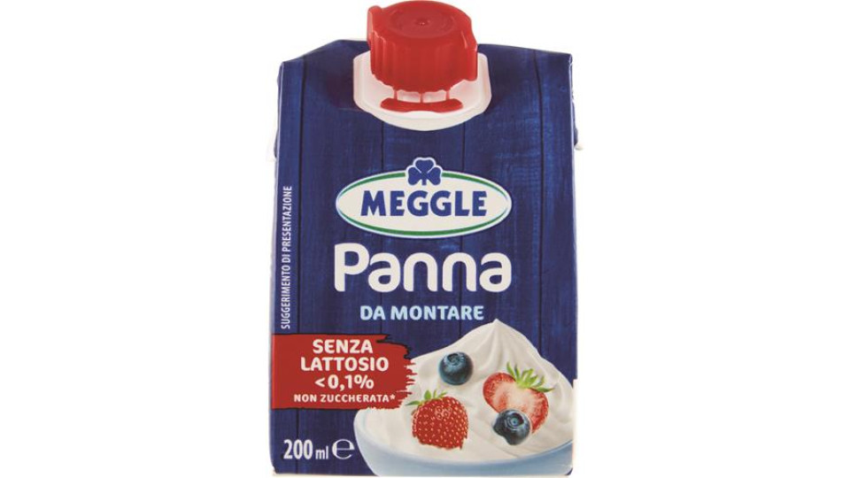 Panna da Montare senza Lattosio