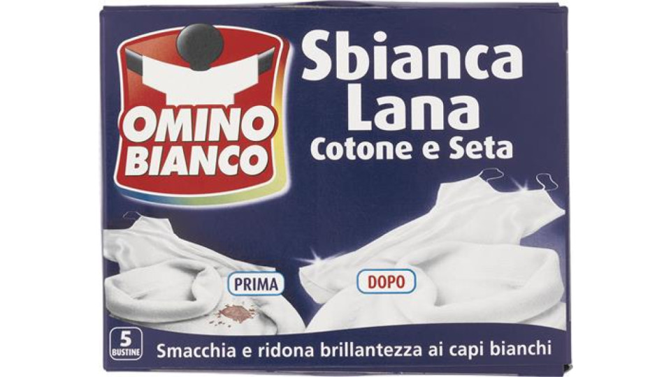 Omino bianco sbiancalana bustex5
