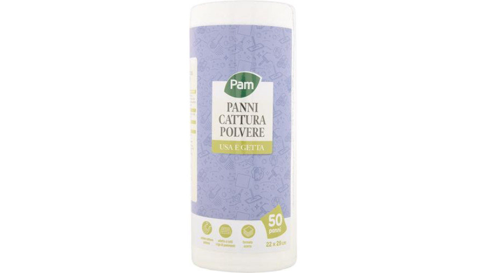 Panni Cattura Polvere 22x29 Cm 20 Pz