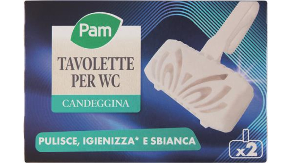 Tavolette per Wc con Candeggina 2 Pz