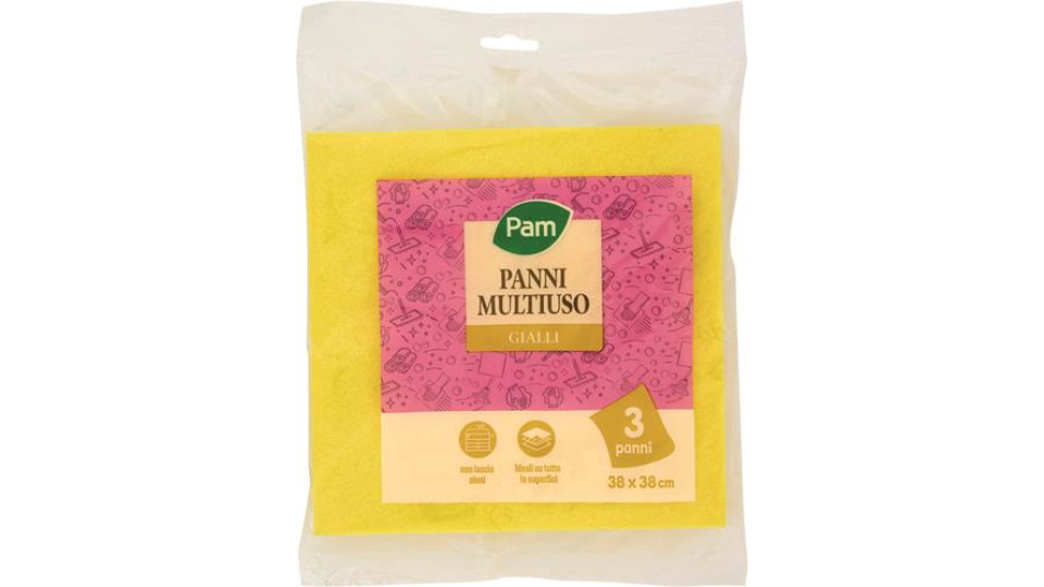 Panno Giallo Multiuso 34x38 Cm