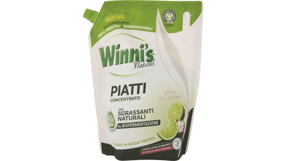 Winni's Naturel Piatti Lime e Fiori di Mela