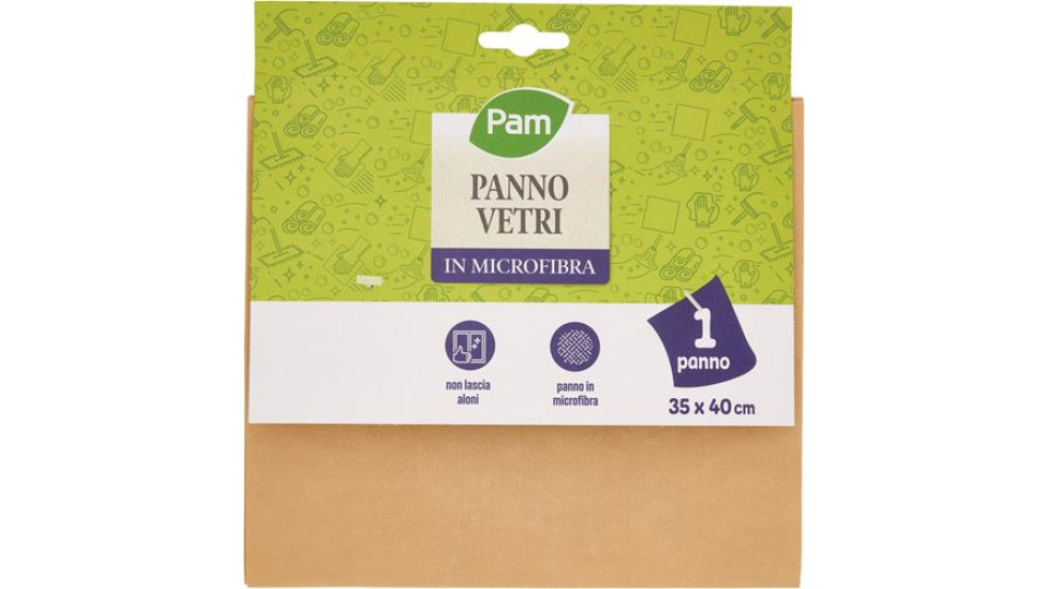 Panno Vetri Microfibra 35x40 Cm 1 Pz