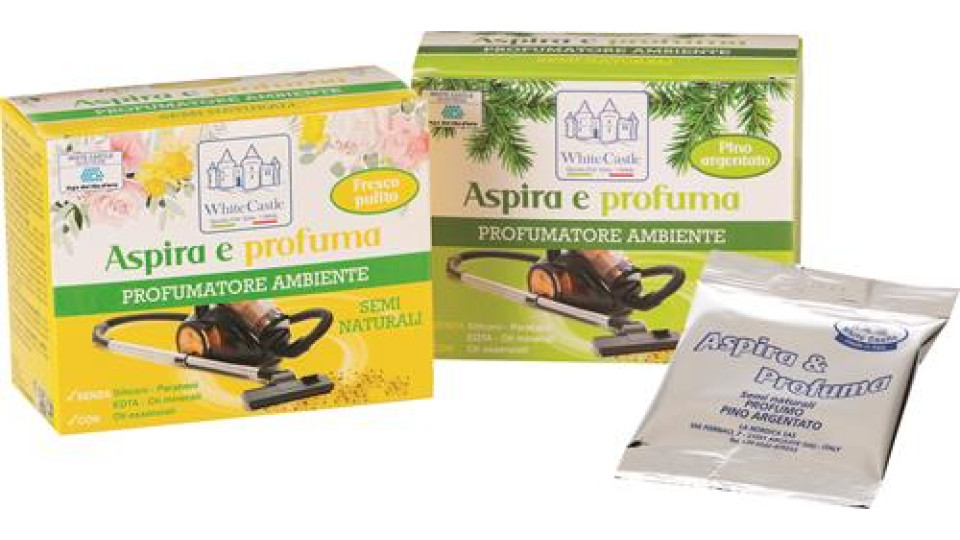 Aspira e Profuma Profumatore Ambiente Semi Naturali Pino Argentato
