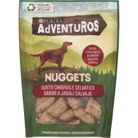 PURINA ADVENTUROS Cane Nuggets Snack Cane al gusto cinghiale Busta