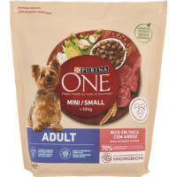 Purina, cane One Adult > 10 kg straccetti e crocchette manzo e riso
