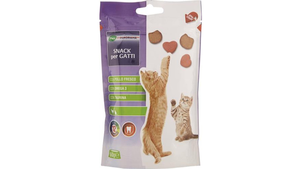Snack cat plus con pollo fresco