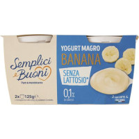 Senza Lattosio Yogurt alla Banana  ()