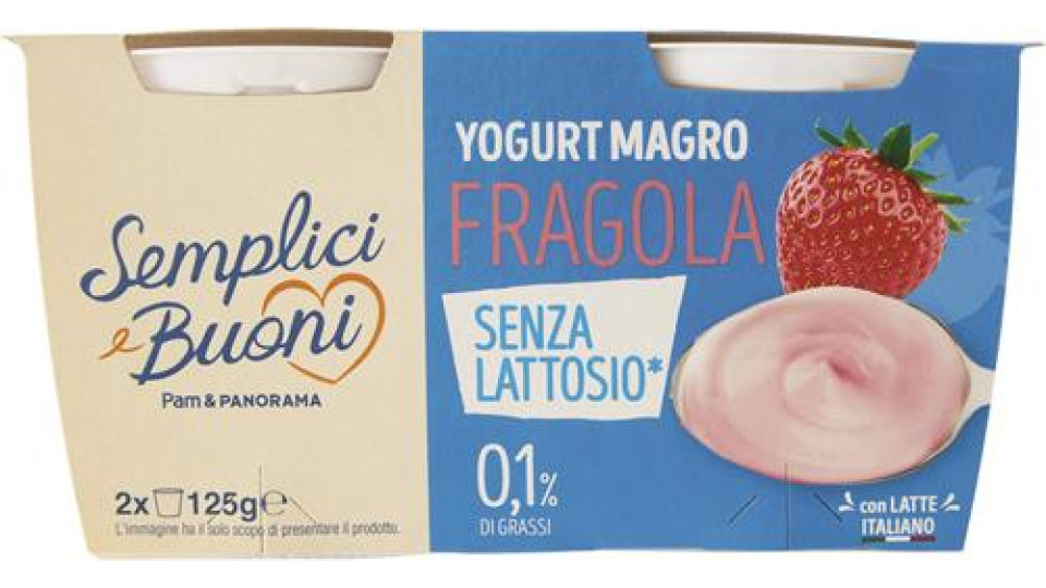 Senza Lattosio Yogurt alla Fragola  ()