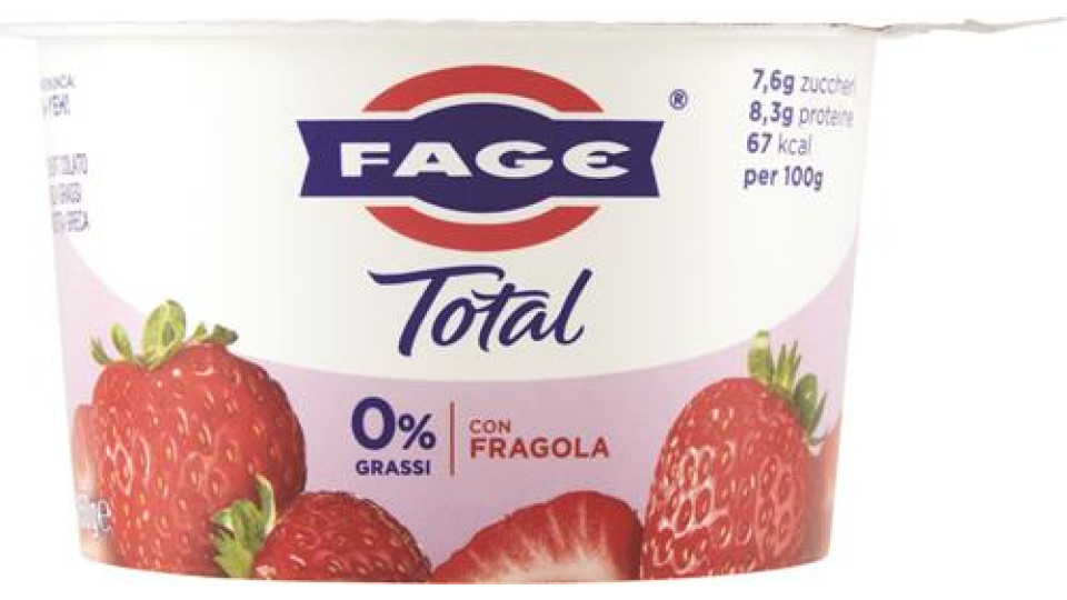 Fage Total 0% con Fragola