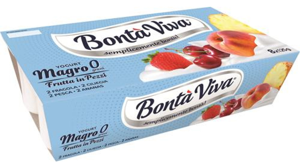 YOGURT MAGRO FRUTTA 8X 125