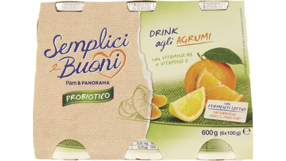 Probiotico Drink agli Agrumi  (100g x 6)