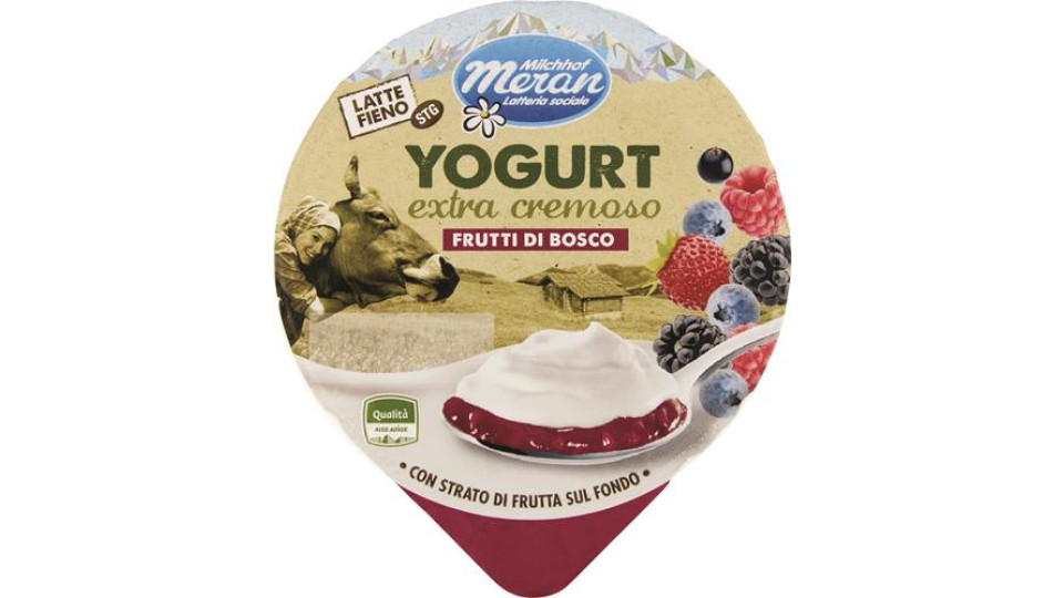 YOGURT LATTE E FIENO FRUTTI BOSCO