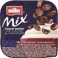 Mix Yogurt Bianco Più Fiocchi al Cioccolato