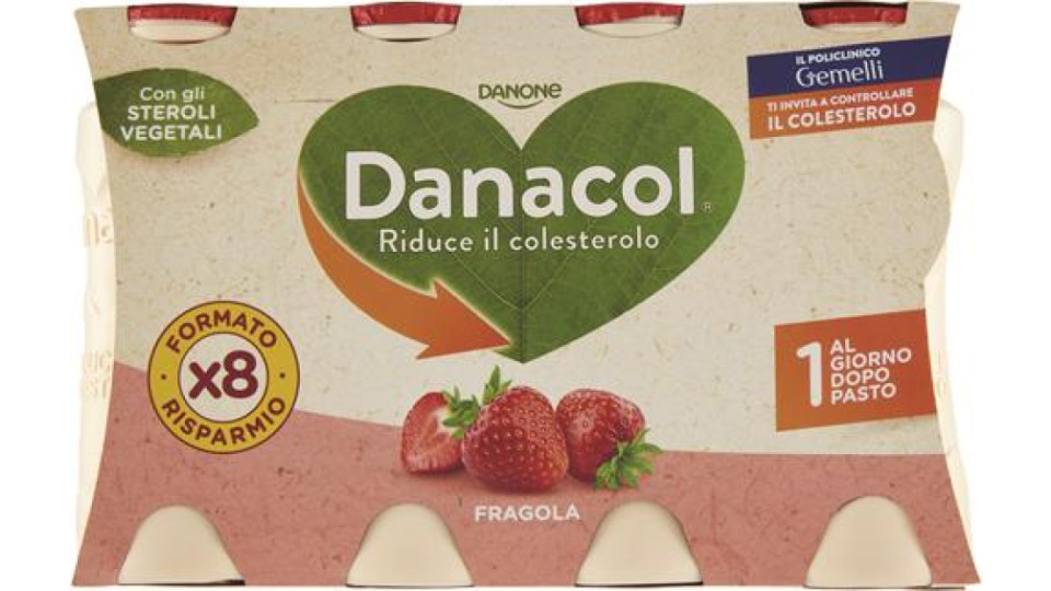 Danacol Fragola 10 x 100 g