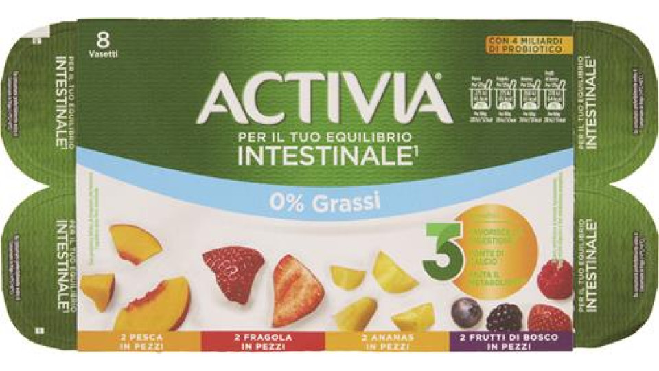ACTIVIA 0,1% FRUTTA MIX