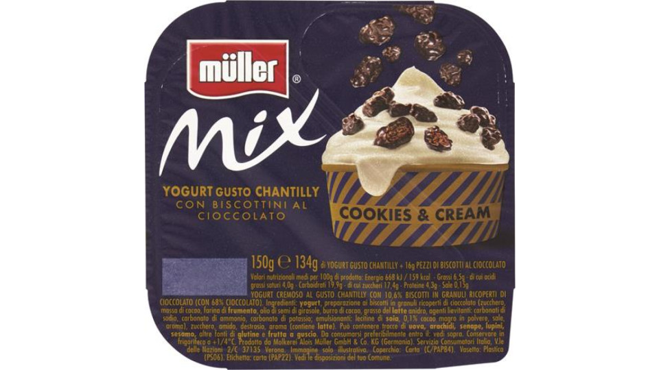 müller Mix Cookies & Cream