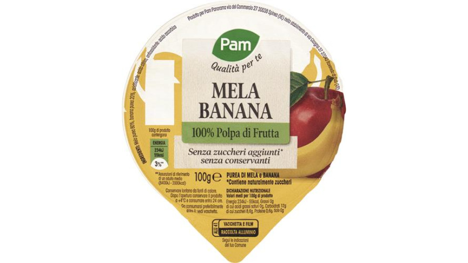 POLPA DI MELA BANANA