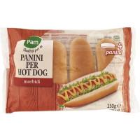 Panini Per Hot Dog 4 X
