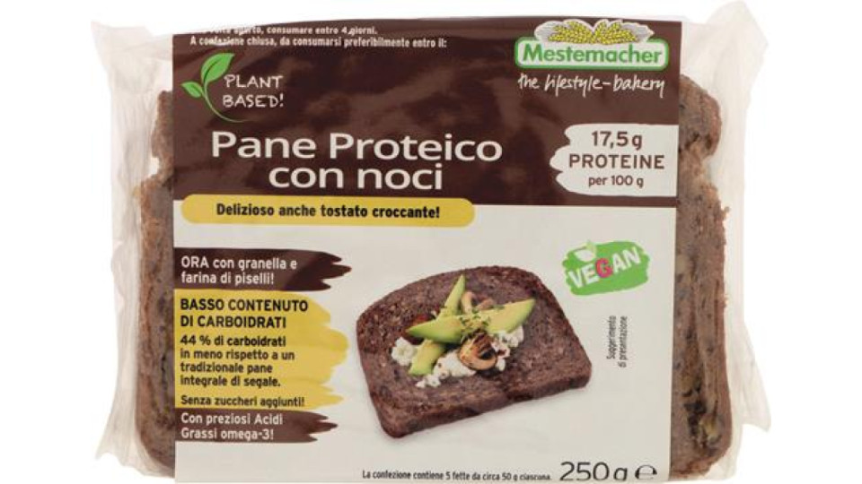 Pane Proteico con Noci 5%