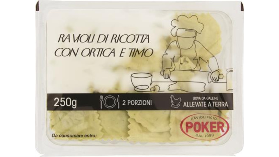 I Ravioli di Ricotta con Ortica e Timo