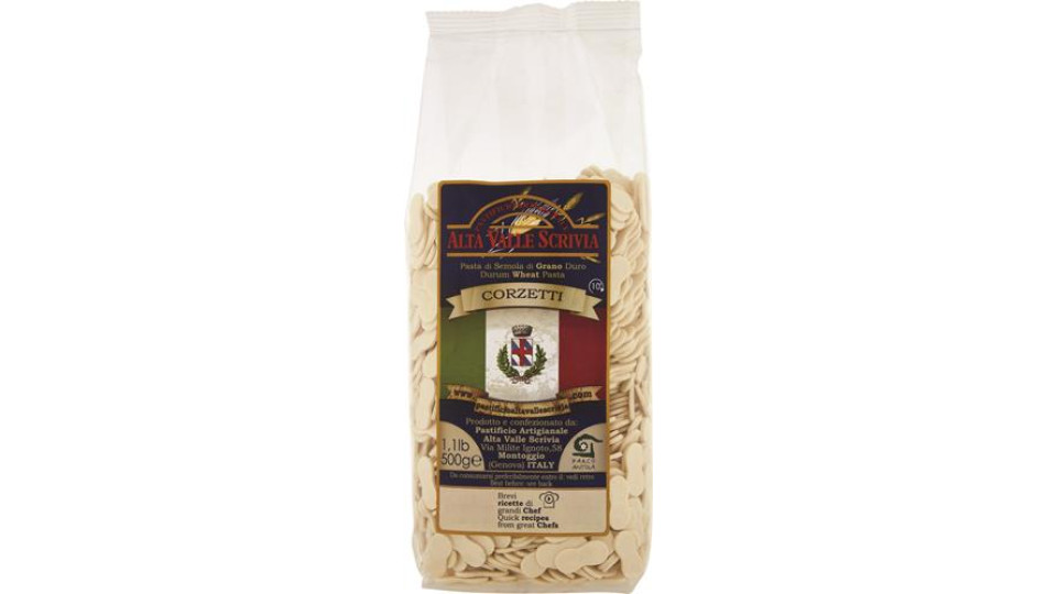 Pasta di Semola di Grano Duro "corzetti"