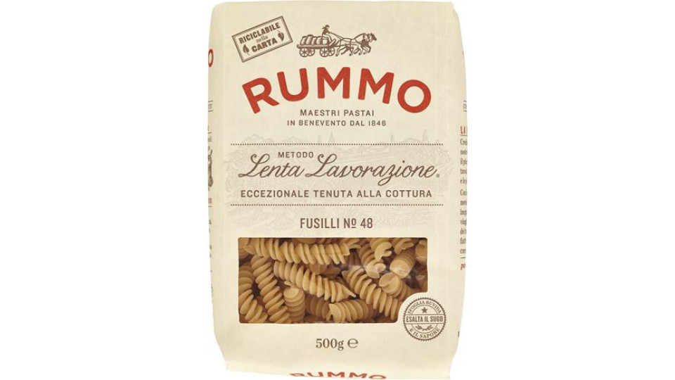 Rummo, Fusilli n. 48 pasta di semola di grano duro
