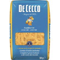 De Cecco - Fusilli 34, Pasta di  di Grano duro