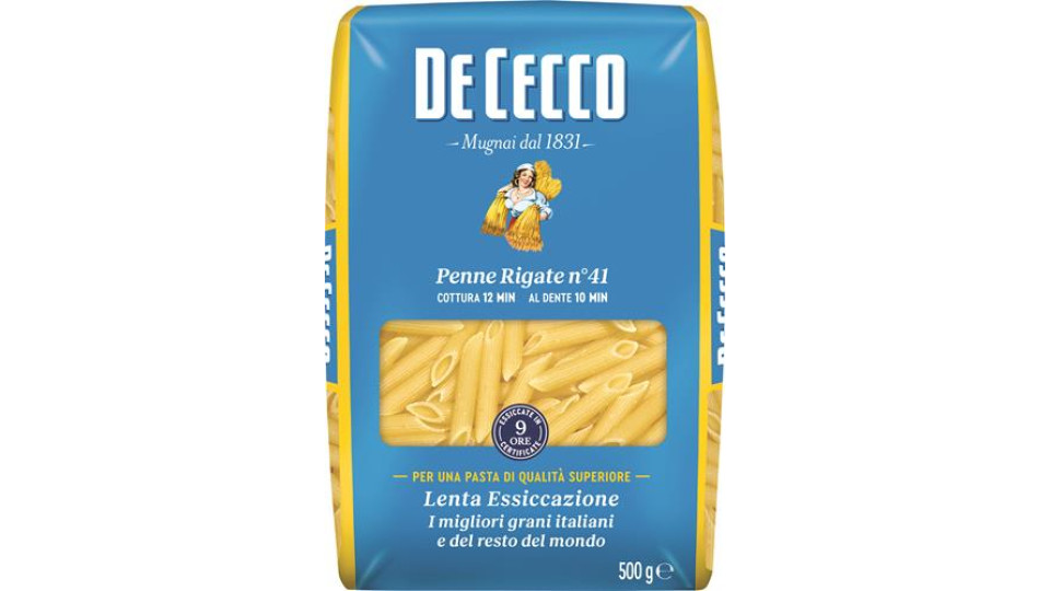 PENNE RIGATE PASTA DI SEMOLA DI GRANO DURO