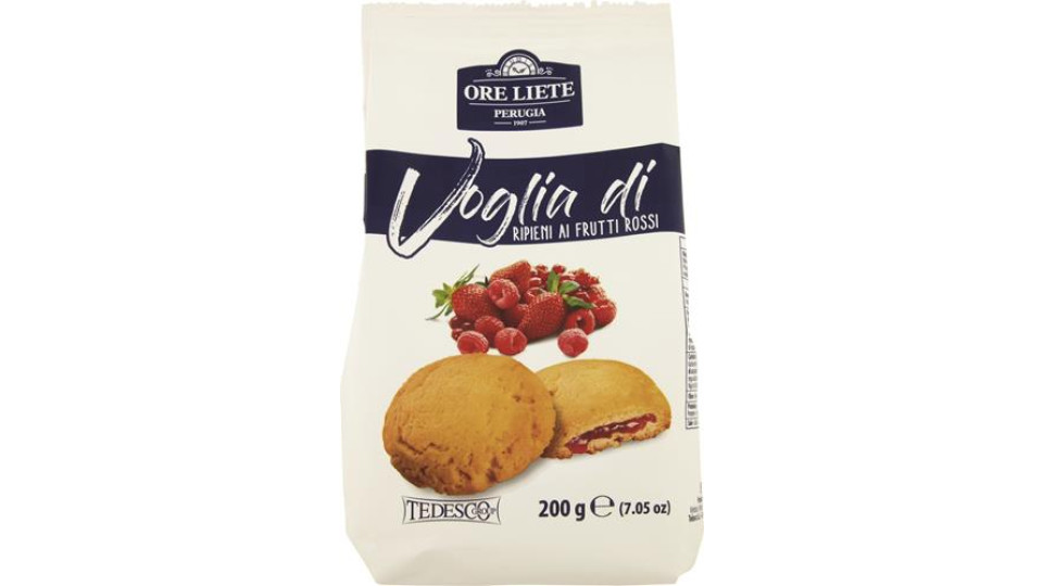 BISCOTTI RIPIENI FRUTTI ROSSI