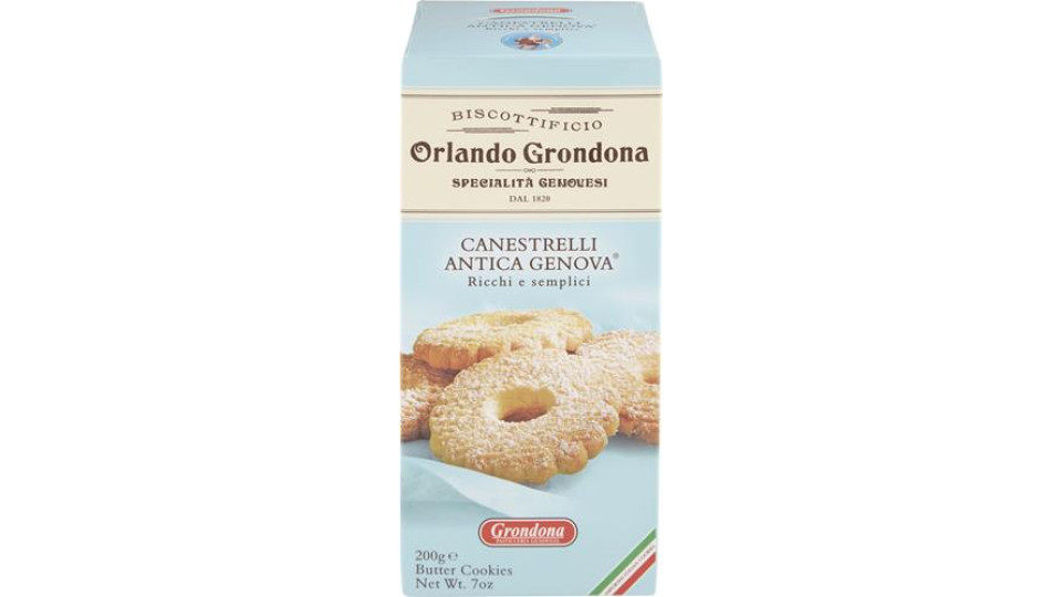 Grondona, Canestrelli Antica Genova