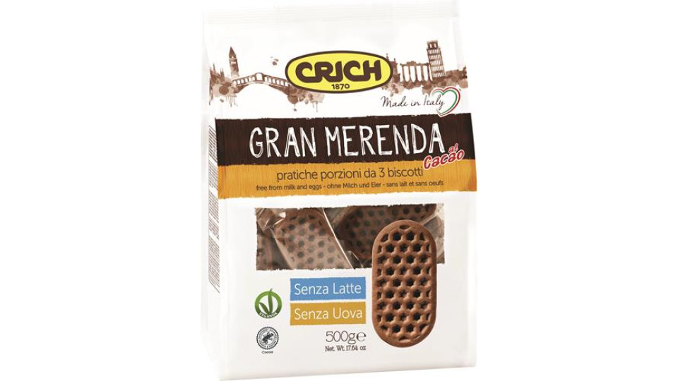 Crich Gran Merenda Frollini Senza Latte E Senza Uova