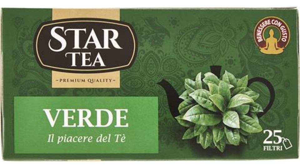 Star Tea Verde 25 filtri x 1,6 gr.