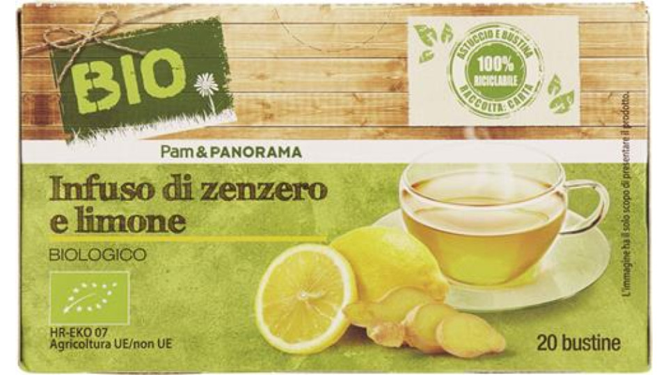 Infuso di Zenzero e Limone 20 x 1,85 g