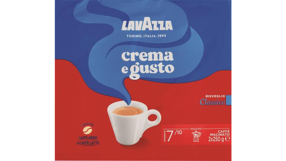 Lavazza caffe crema e gusto x2