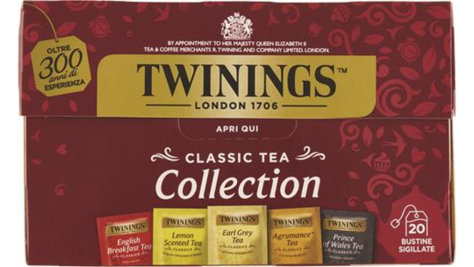 Twinings Classic Tea Collection 20 x